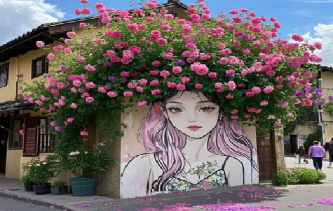 昌宁怎么设计网红打卡墙绘