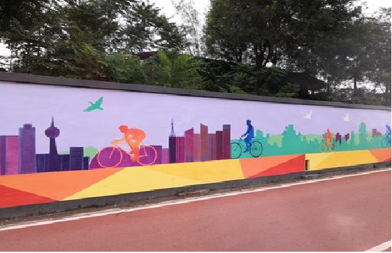 昌宁墙体彩绘-围墙