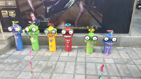 昌宁商业区彩绘