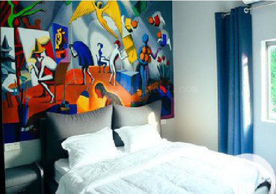 昌宁对于酒店的墙体彩绘而言更注重哪些方面？