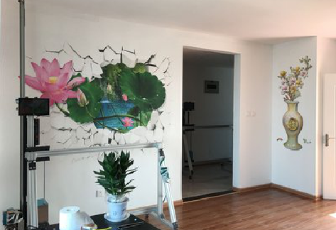 昌宁墙体彩绘相比墙纸的优势。