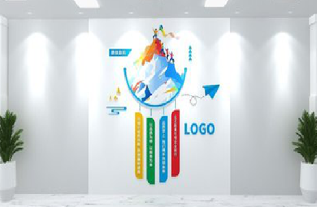 昌宁公司企业形象墙的工艺材料有哪些？