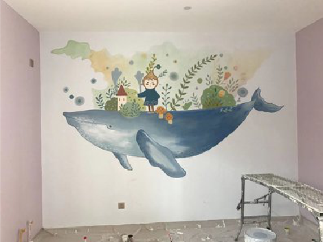 昌宁手绘墙的特点及优势。